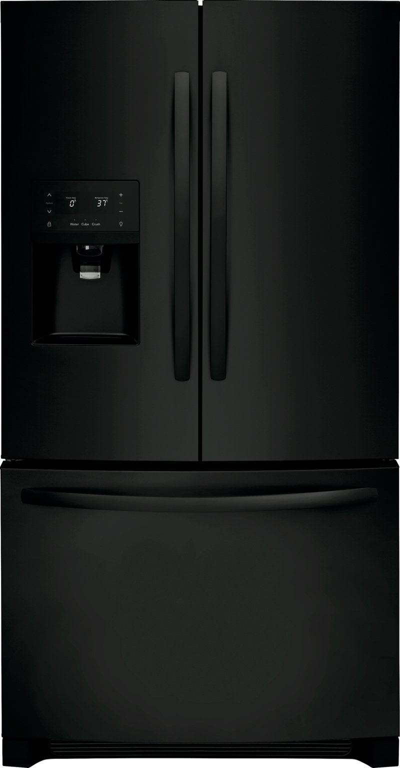Frigidaire 26 8 Cu Ft French Door Refrigerator 36 Inch Black