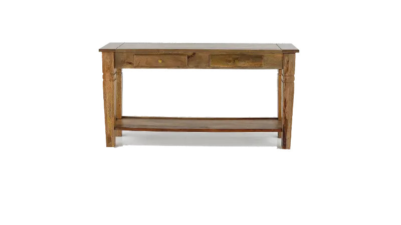 Hamilton Brown Sofa Table