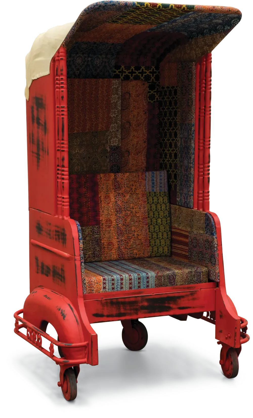 Rickshaw Red 1-Seat Chair - Highway-1