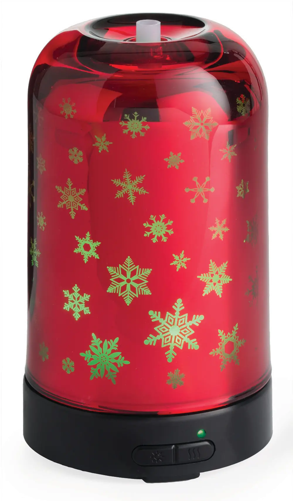 Red Glass Snowflake Airome Ultrasonic Oil Diffuser-1
