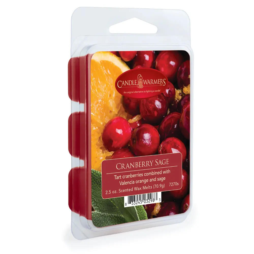 Cranberry Sage 2.5oz Wax Melt - Candle Warmers-1