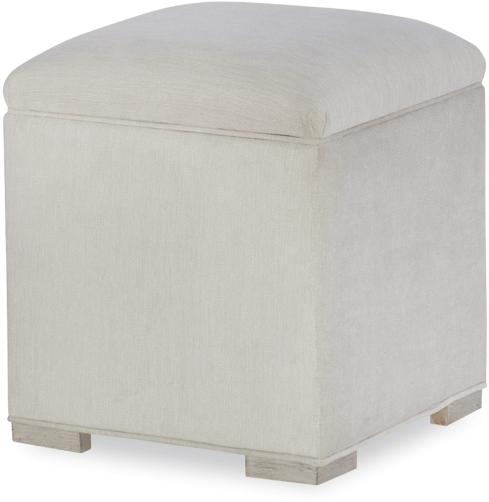 Rachael Ray Home Gray Upholstered Vanity Stool - Cinema