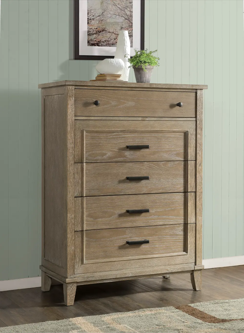 Casual Classic Natural Chest of Drawers - Eden Park-1