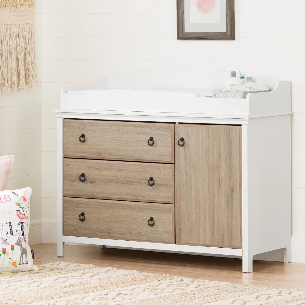 10624 Catimini Changing Table with Removable Changing Station - South Shore-1