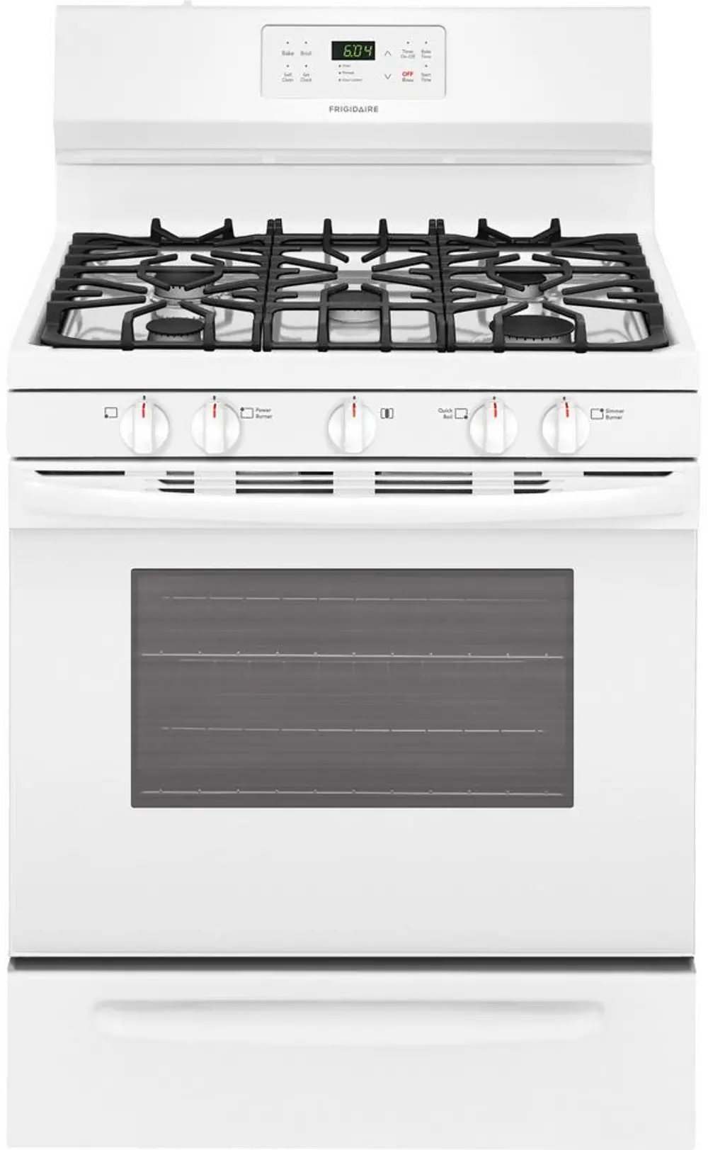 FFGF3054TW Frigidaire 5 cu ft Gas Range - White-1