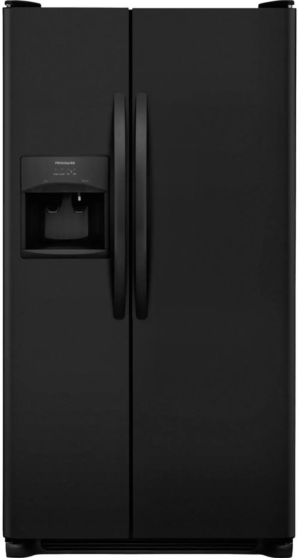 FFSS2615TE Frigidaire 25.5 cu. ft. Side-by-Side Refrigerator - 36 Inch Black-1