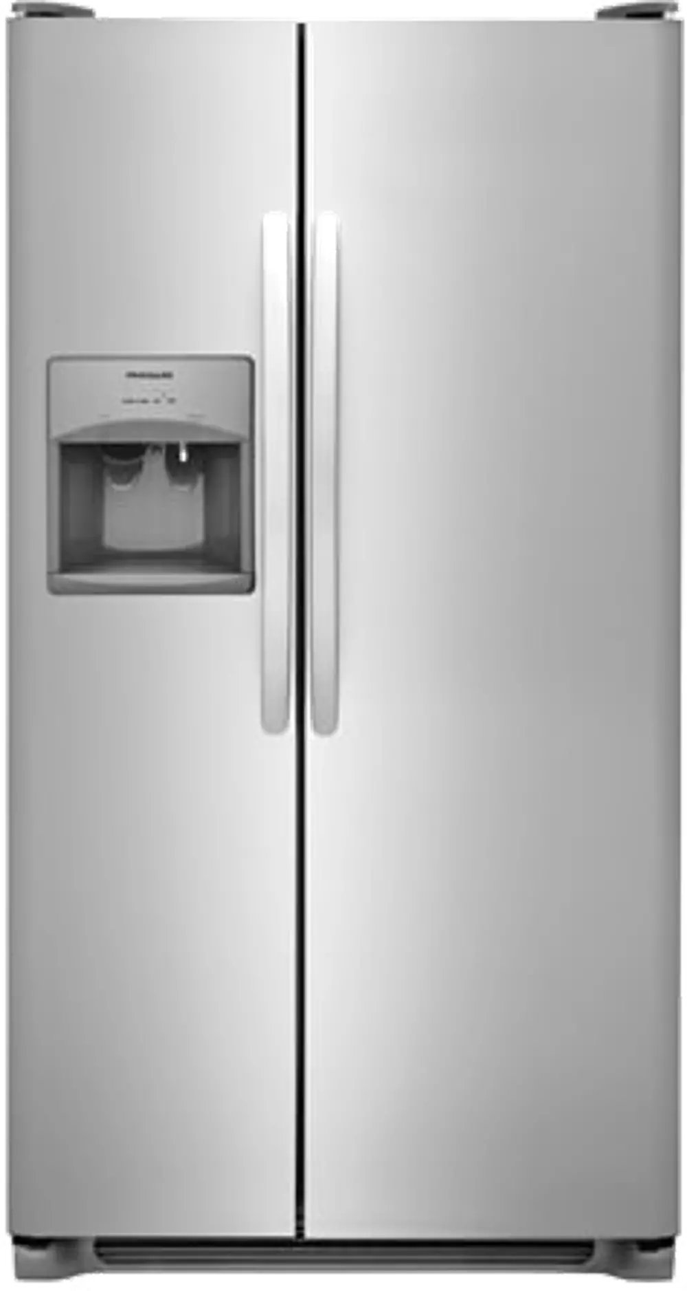 FFSS2615TS Frigidaire 25.5 cu. ft. Side-by-Side Refrigerator - 36 Inch Stainless Steel-1