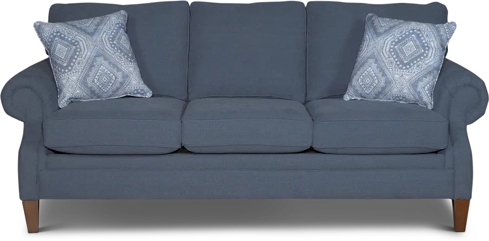 Casual Classic Indigo Blue Sofa - Xandi-1