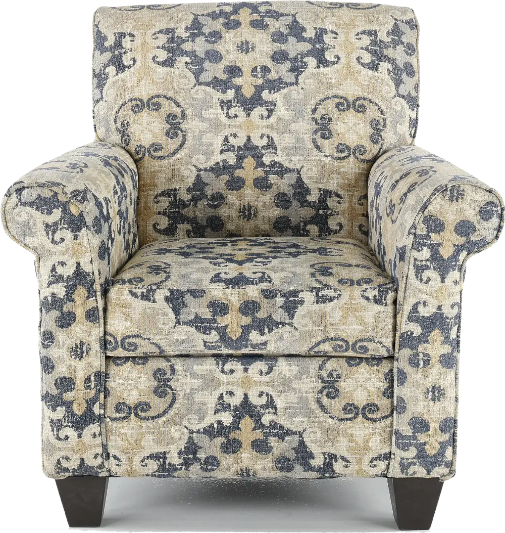 Heather Taupe & Gray Accent Chair-1