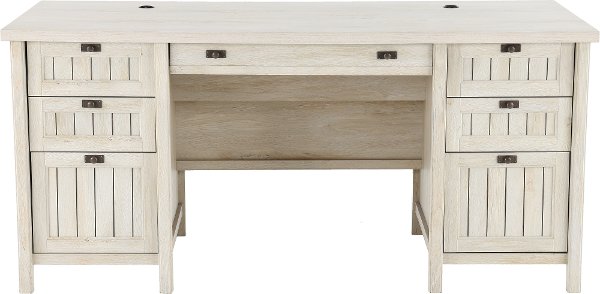 Desks For And Computer Rc Willey Furniture Chalked Chestnut Beige Executive Office Desk Costa