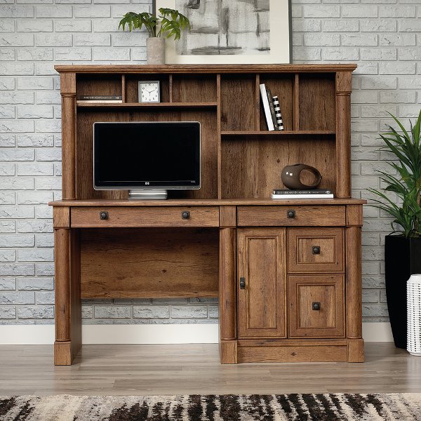 Desks For And Computer Rc Willey Furniture Vintage Oak Computer Desk Vine Crest