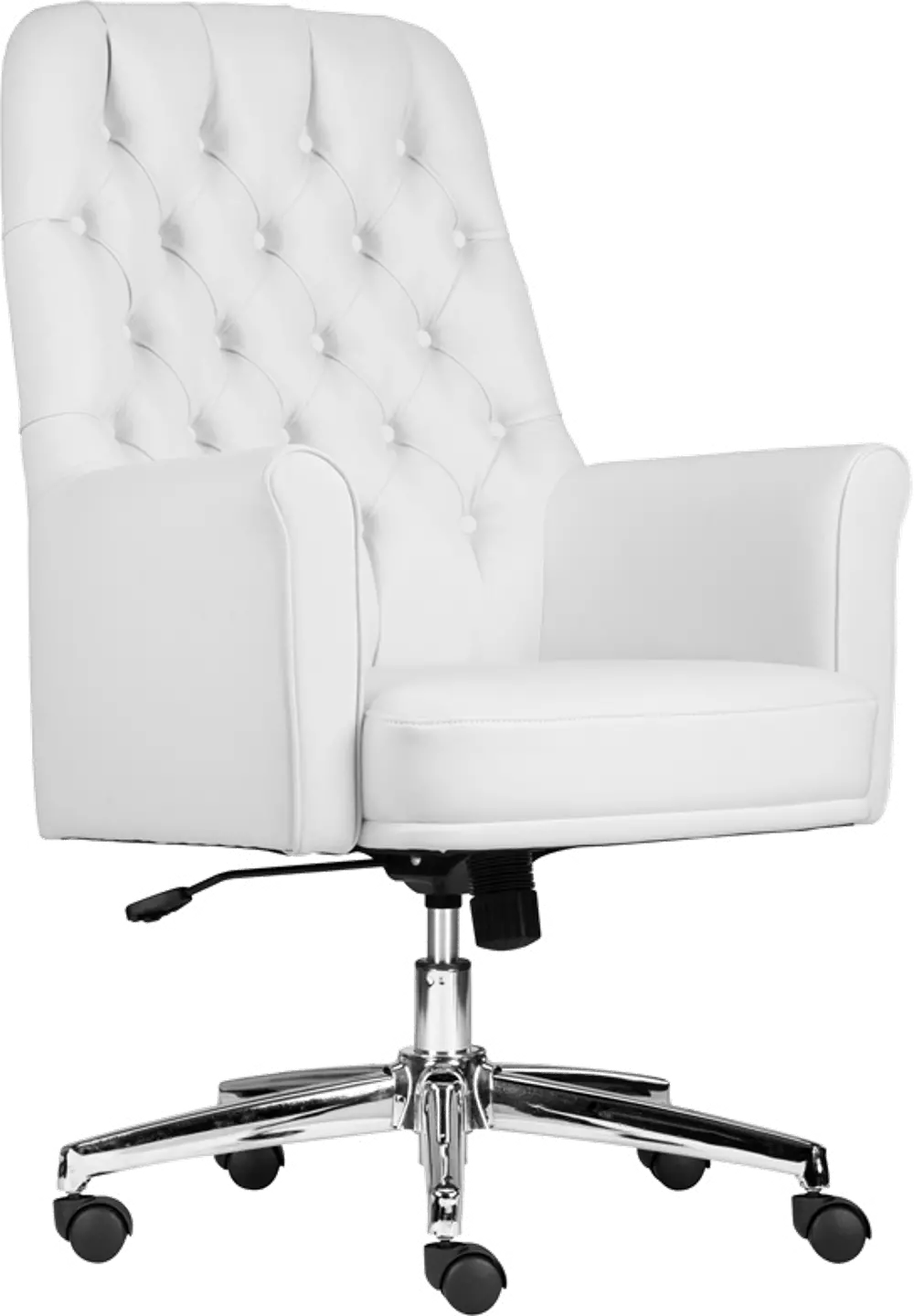 Mid-Back Tufted Swivel Chair-1