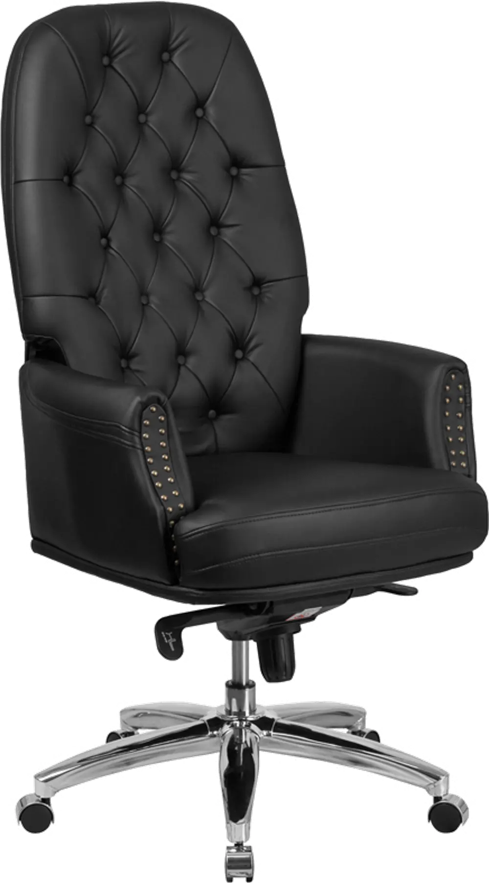 Executive Tufted Multifunction Swivel Chair-1