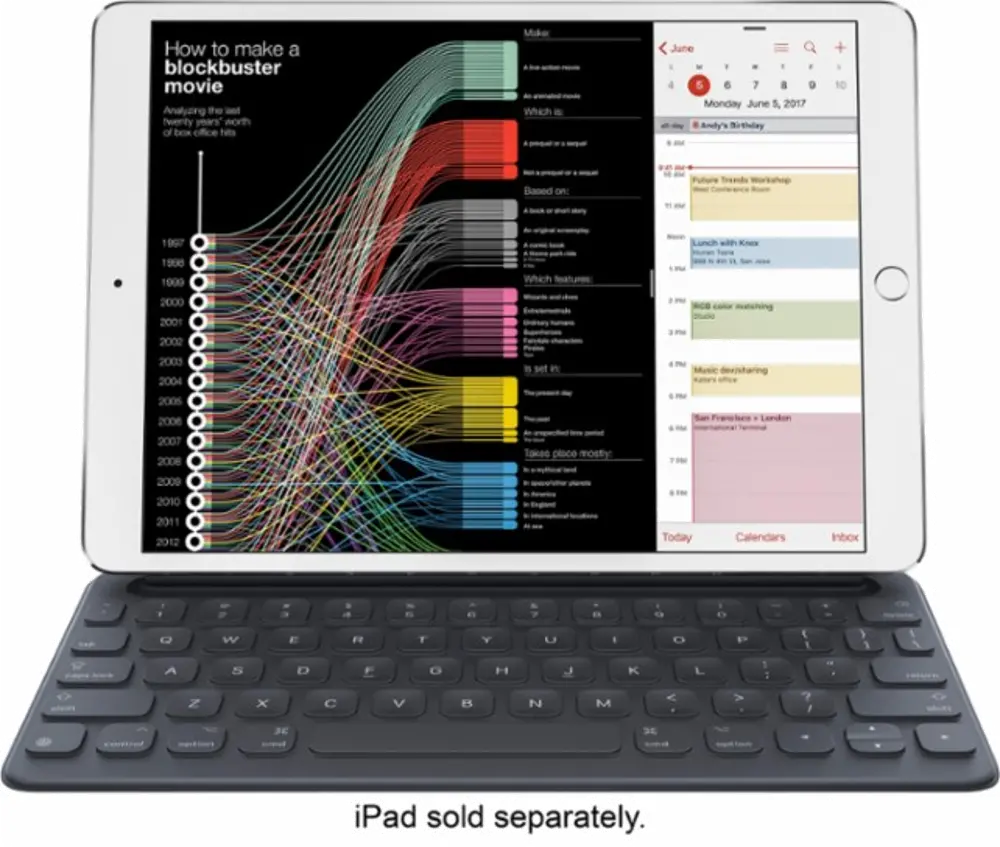 MPTL2LL/A Apple iPad Pro Smart Keyboard-1