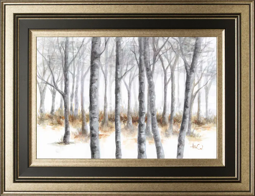 At Peace Forest of Trees Framed Wall Art-1