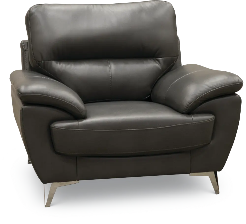 Contemporary Dark Gray Chair - Galactica-1