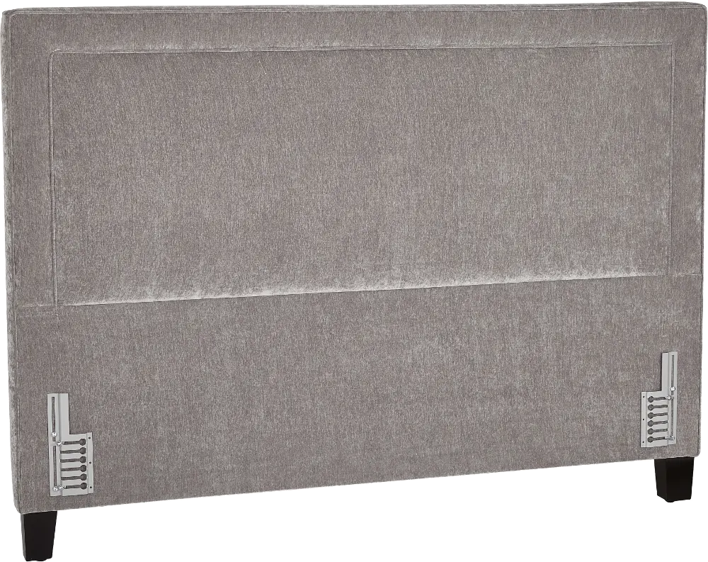 75150HB Metal Gray Upholstered Queen Headboard - Samantha-1