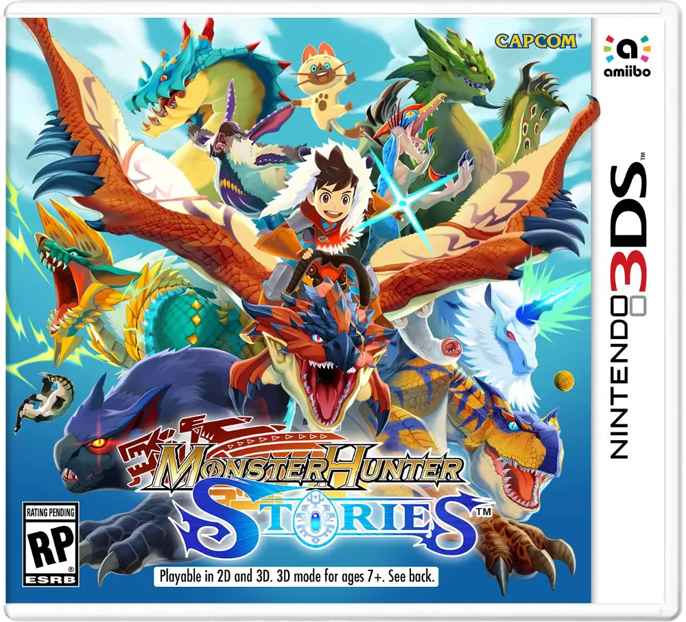 3DS CTR P AAHE Monster Hunter Stories - Nintendo 3DS-1