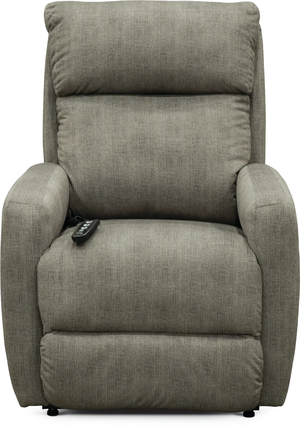 Contemporary Gray Reclining Power Lift Chair - Primo-1