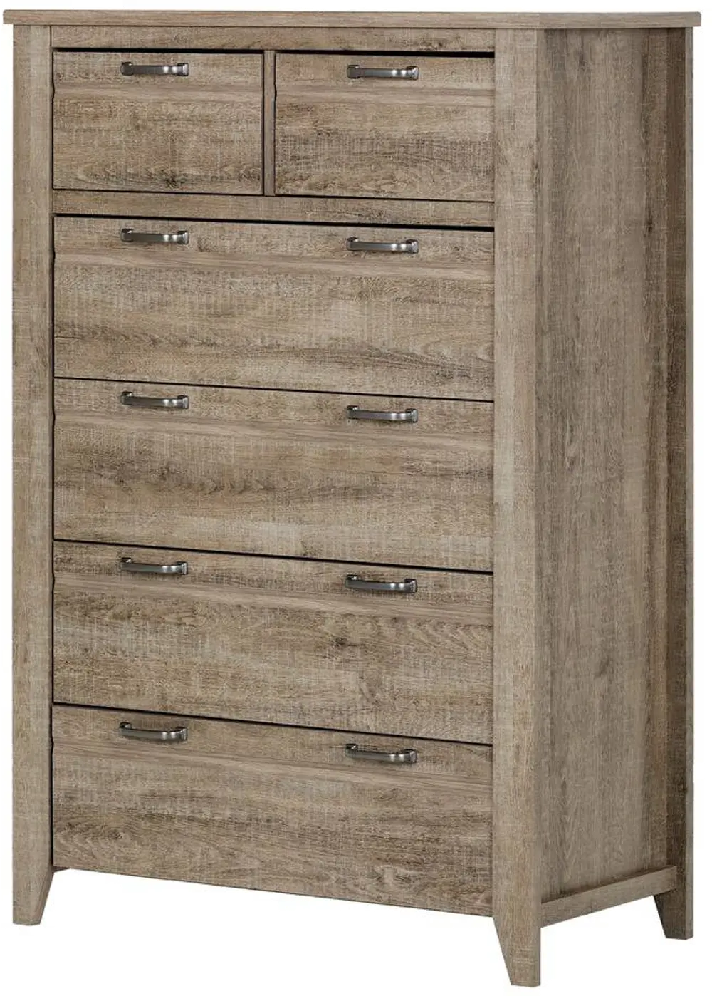 10254 Weathered Oak Chest of Drawers - Lionel-1