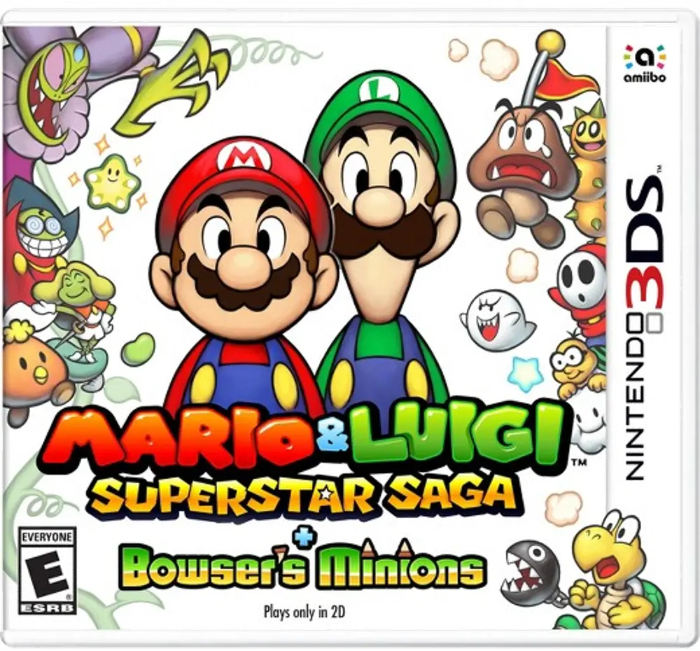 3DS/M&L:SS+BOWSER_M Mario & Luigi Superstar Saga + Bowser's Minions - Nintendo 3DS-1