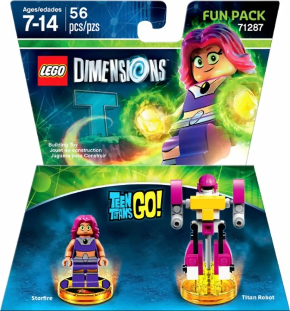LEGO Dimensions Fun Pack - Teen Titan Go! (Starfire and Titan Robot)-1