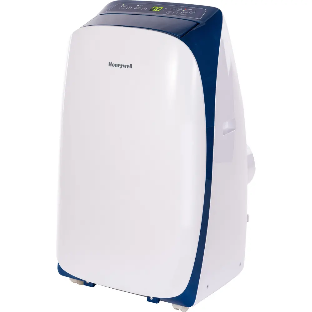 HL10CESWB Honeywell Portable Air Conditioner with Remote 10000 BTU - White and Blue-1