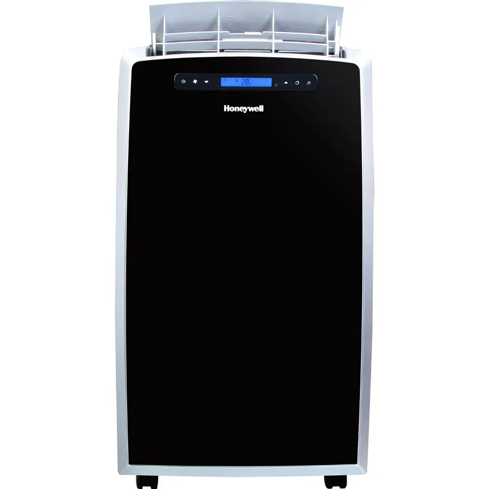 MM14CCS Honeywell Portable Air Conditioner with LED Display and Remote 14000 BTU - Black and White-1