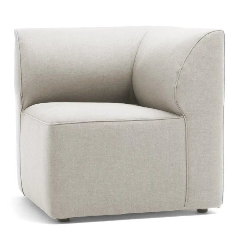 1510961/PATIOCHAIR Gray Modular Corner Patio Chair - Big Joe Lux-1