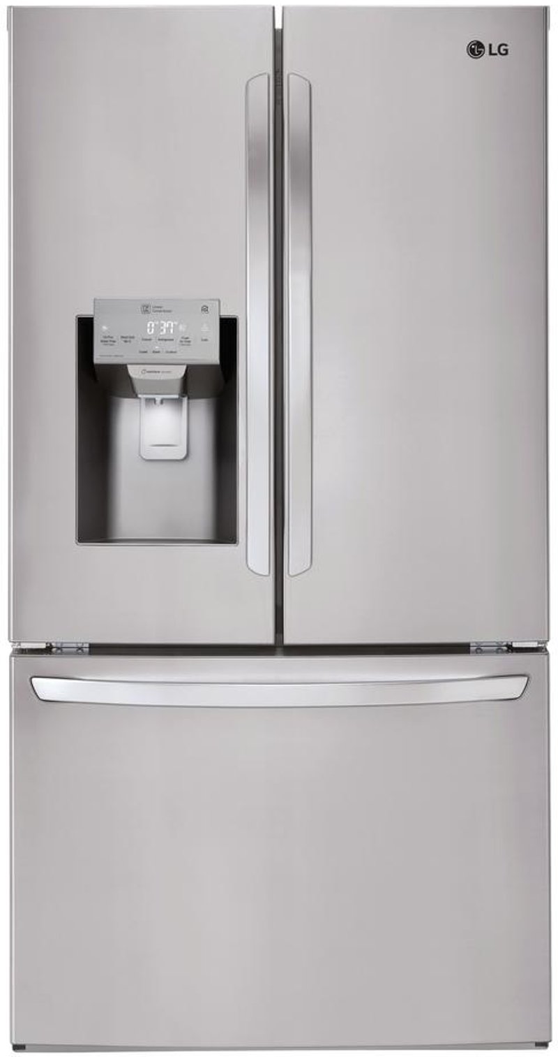 Lg French Door Refrigerator With Smudge Resistant Finish 36 Inch Lg French Door Refrigerator With Smudge Resistant Finish 36 Inch Stainless Steel Rc Willey Furniture