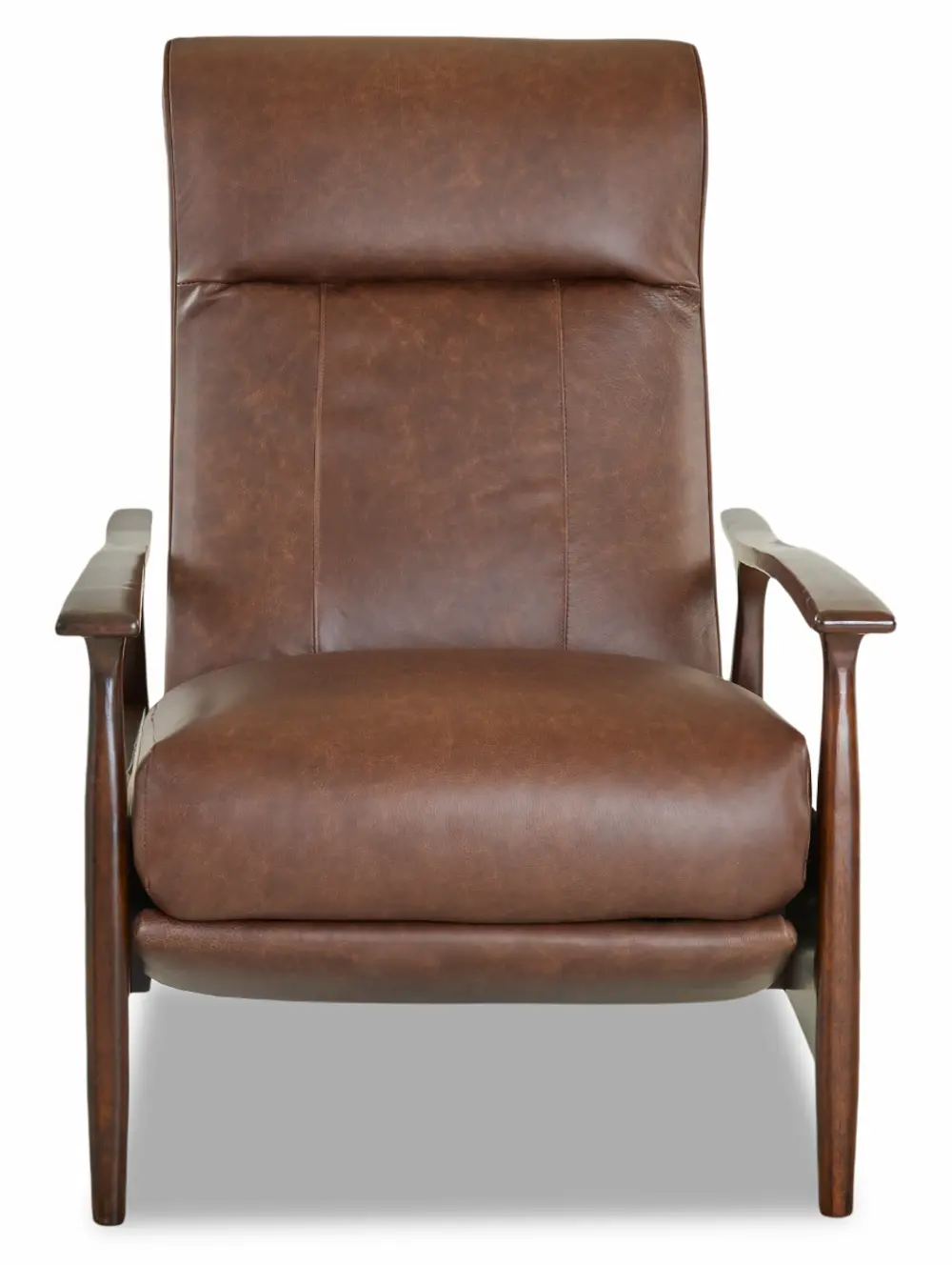 CLP691HLRCBRONXSOD Sod Brown Leather High Leg Recliner - Comfort-1