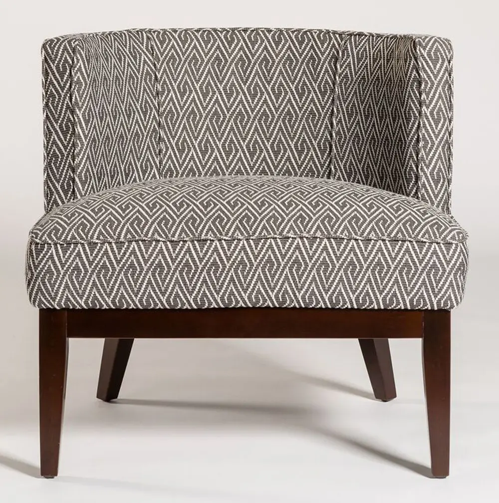Slate Gray Accent Chair - Chandler-1