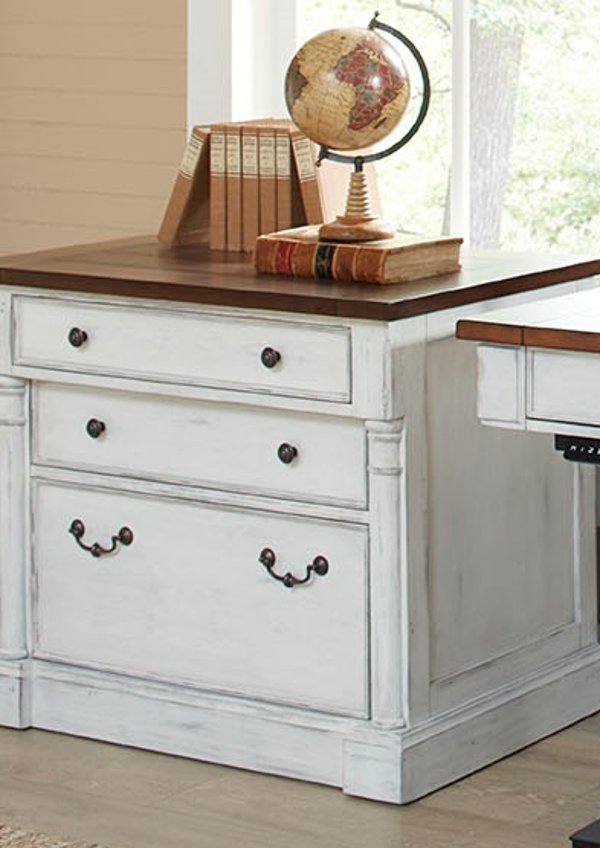A Filing Cabinet For Your Home Office From Rc Willey Cherry Brown And White 3 Drawer Lateral File Cabinet Durham
