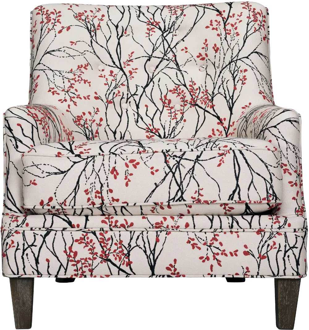 Myla Coral Accent Chair - Fredrick-1