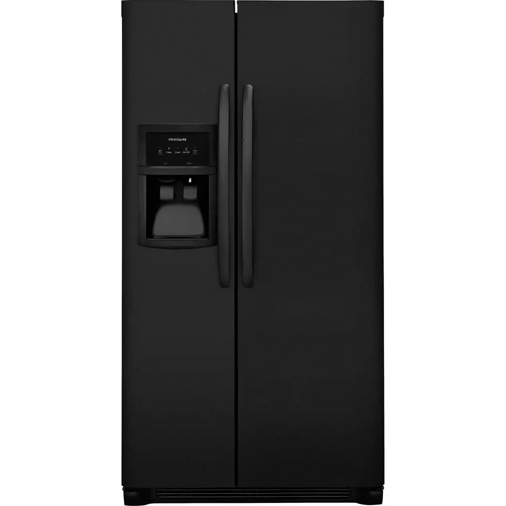 FFSS2325TE Frigidaire Side-by-Side Refrigerator - 33 Inch Black-1