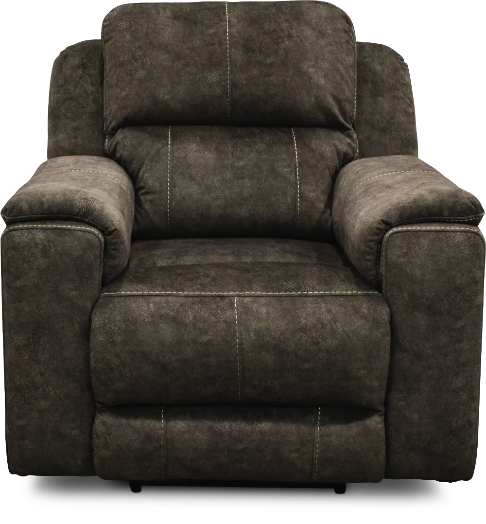 Imprint Coco Brown Power Recliner-1