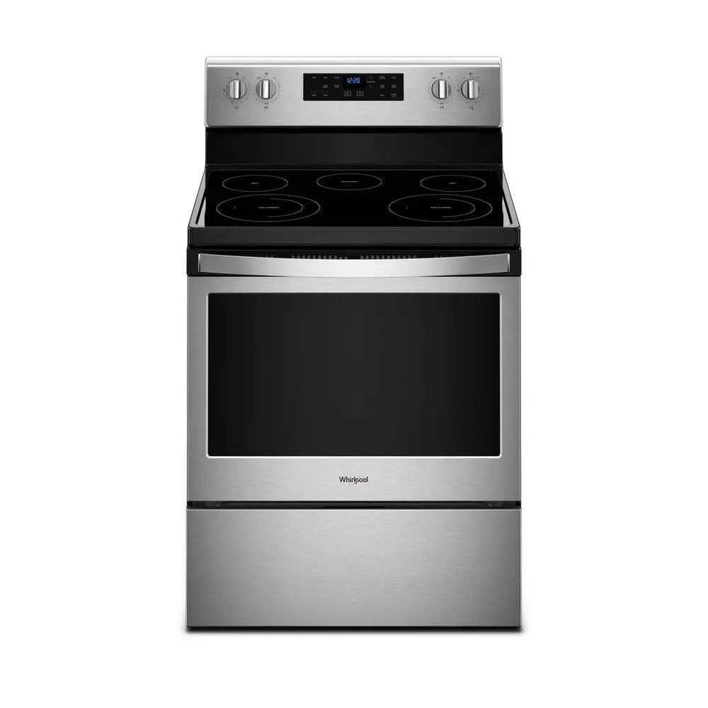 WFE525S0HS Whirlpool Smoothtop Electric Range  - Stainless Steel-1