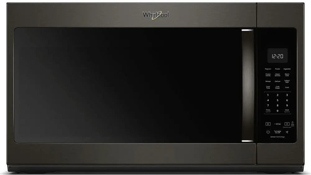WMH32519HV Whirlpool Over the Range Microwave - 1.6 cu. ft. Black Stainless Steel-1