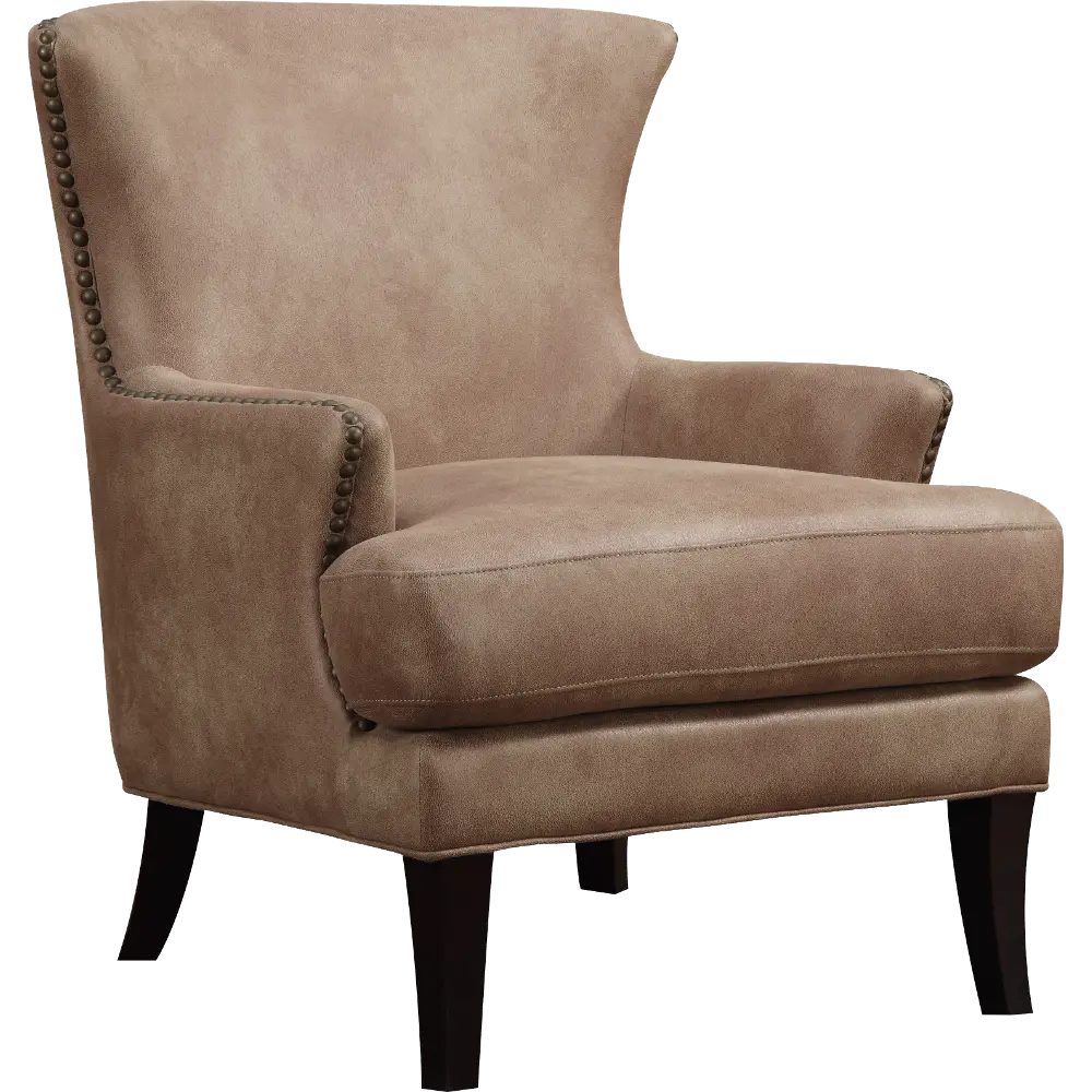 Nola Light Brown Accent Chair-1