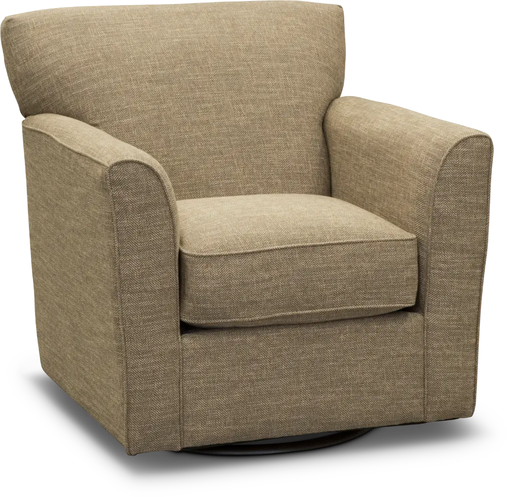 215-401/C148864 Allegra Tan Swivel Chair-1