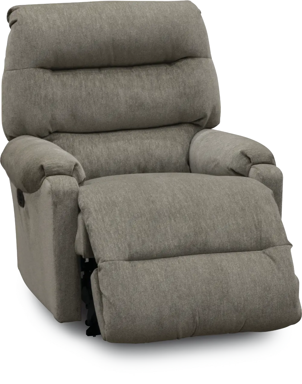 Sedgefield Gray Small Scale Power Rocker Recliner | RC Willey