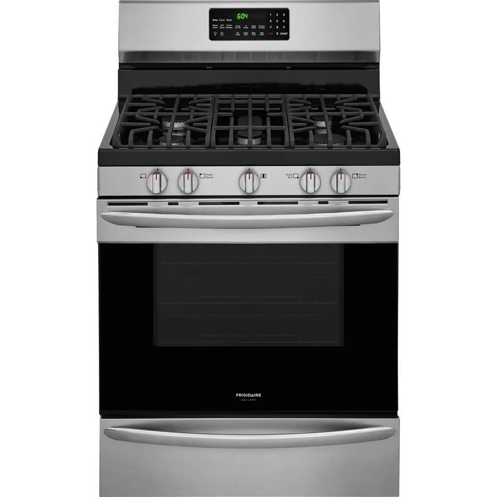 FGGF3059TF Frigidaire Gas Range with Temperature Probe - 5.0 cu. ft. Stainless Steel-1