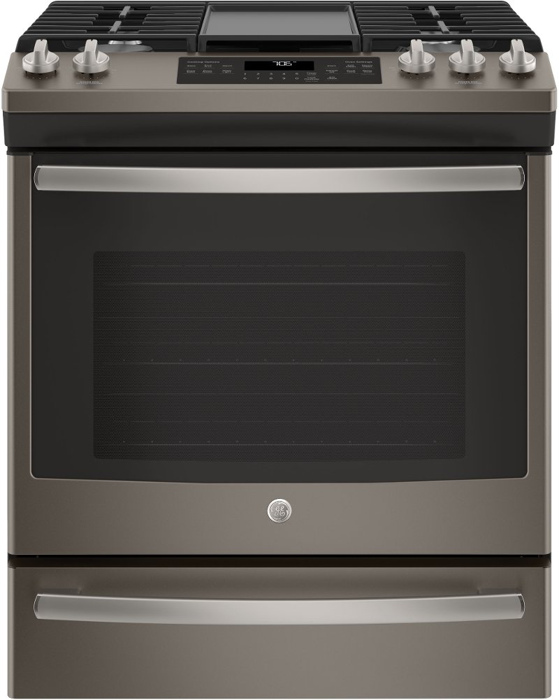 Ge Gas Range 5 6 Cu Ft Slate Rc Willey Furniture Jgs760eeles Ge Gas Range 5 6 Cu Ft Slate
