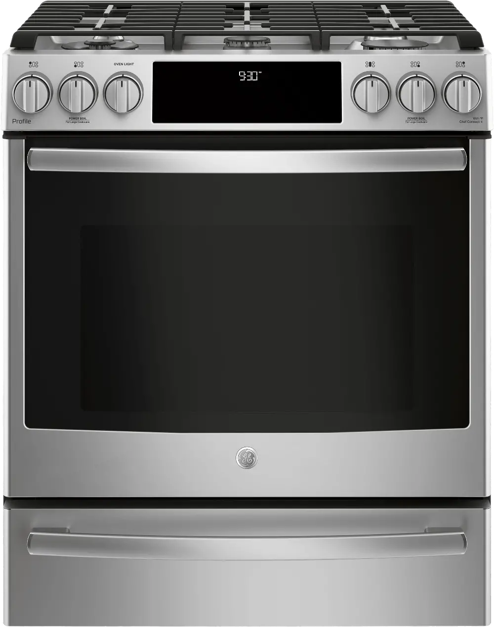 PGS930SELSS GE Profile Gas Range - 5.6 cu. ft. Stainless Steel-1