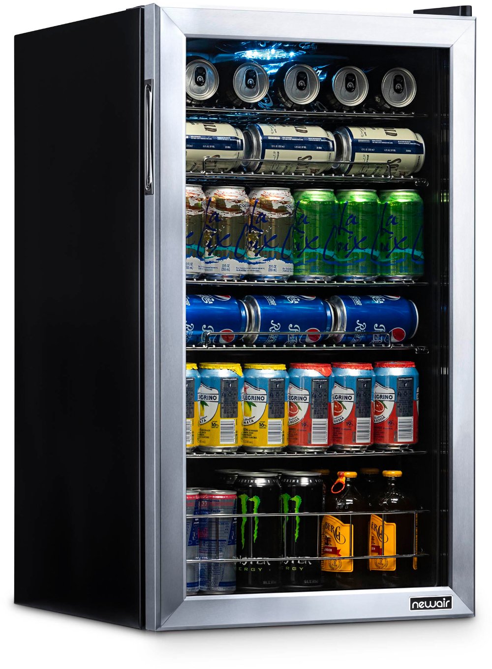 Stainless Steel 126 Can Beverage Cooler