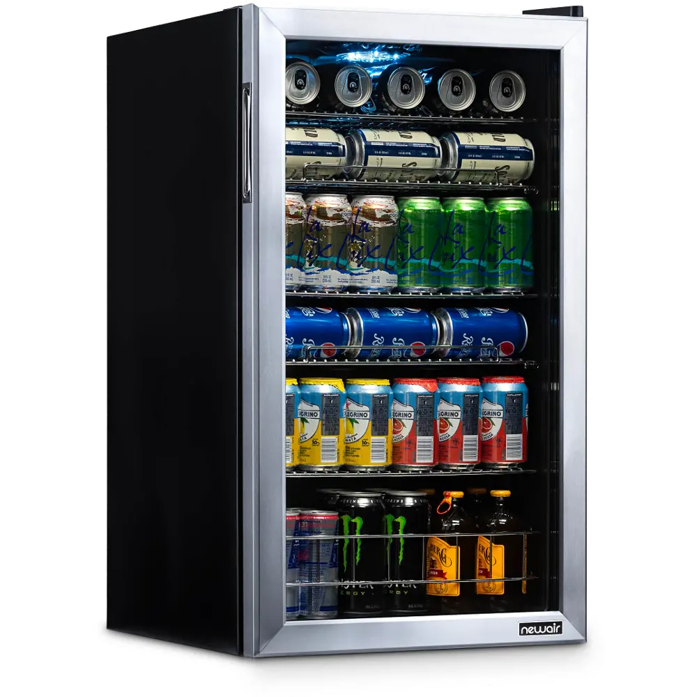 AB-1200 Stainless Steel 126 Can Beverage Cooler-1