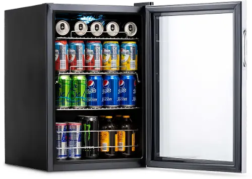 Stainless Steel 84 Can Beverage Cooler