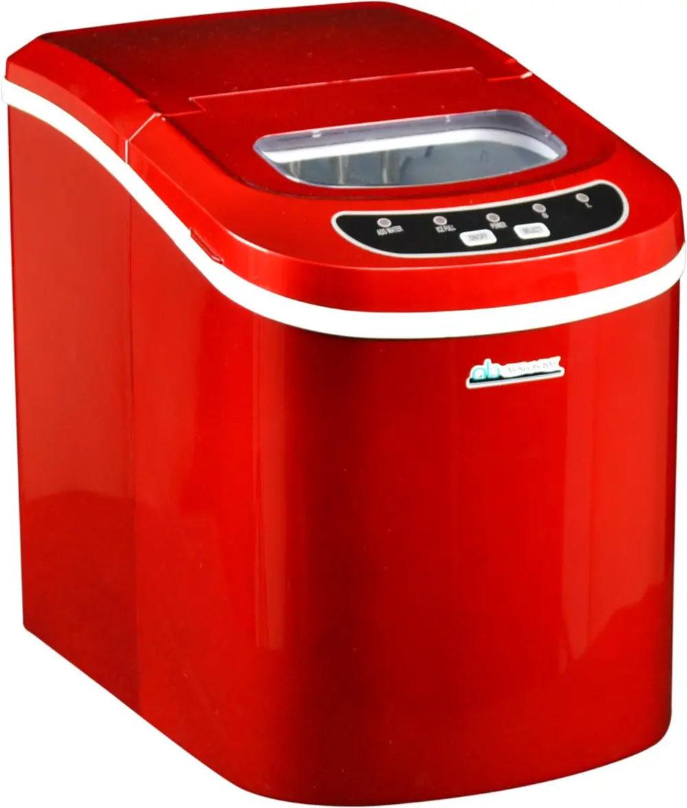 AB-ICE26R Red 26 lb Portable Ice Maker-1