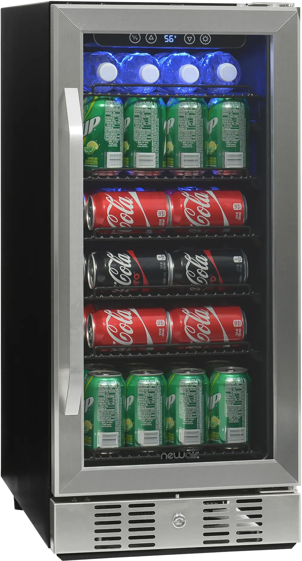 ABR-960 Stainless Steel 96 Can Beverage Cooler-1