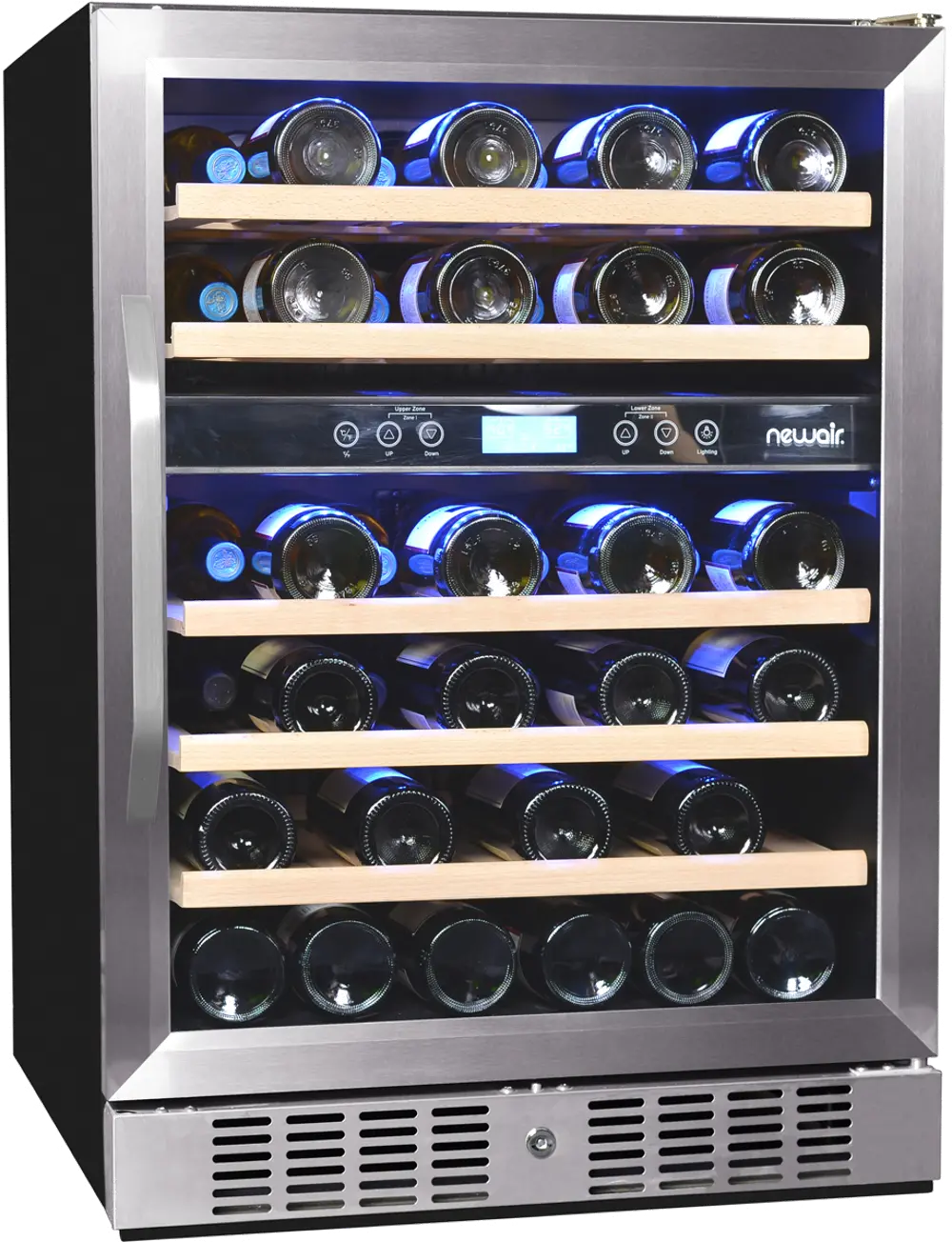 AWR-460DB Stainless Steel 46 Bottle Wine Cooler-1